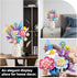 SUNHABI Set Flower Building for Adults Flower Bouquet Botanical Collection Unique Home Dcor or Office Dcor Great Gift