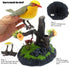 Tipmant Cute Electronic Pets Simulation Sparrow Bird, Move Chirp Pen Holders, Office Home Decor Ornament