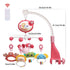 Lights,360Rotation 400 Mini Tudou Baby Crib Mobile with Music and Remote Control Musical Mobile for Crib