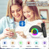 goopow 3 4 5 6 7 8+ (Black-2 Mini Karaoke Machine Speaker for Kids Adults, Portable Bluetooth Microphone Song Toys