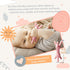 3D Toy,360-Degree 3D) BIGSPINACH Baby Teether, BPA-Free Multi-Texture Silicone Teething Stick Textured Design