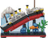 247 PCS MOC RMS Cruise Sank Titanic Break in Half Toy Building Blocks with Case, Ship Boat Kits Model