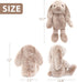 17.7 inches WEIGEDU Bunny Rabbit Stuffed Animals Plush Toys for Kids Girls Boys Baby Birthday Bedtime Gift