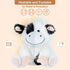 Heatable & Coolable Cow Stuffed Animal, Heated Plush Heating Pad for Cramps & Pain, Lavender Scent Cow for Anxiety