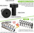 NTR Zipline Spring Brake, 6.6FT Extra Long High-Strength Compression Stainless Zip Line Spring