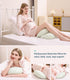 Oternal Pregnancy Pillow for Pregnant Women Comfortable Maternity Pillow for Side Sleepers, Supports Back, Belly, HIPS