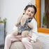 GAGAKU Toy Baby Carrier for Dolls, Adjustable Straps Stuffed Animal Carrier for Kids - Grey Deer