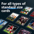 Eliamo 600 Pack 300 Pack 3"x4" 300 Pack Top Loaders for Cards, Hard Plastic Card Sleeves and Penny Card Sleeves