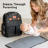 Backpack 2 KeaBabies Diaper Bag for Girls, Boys - Mom and Dad Baby Bag with Diaper Changing Pad for Newborns, Toddlers