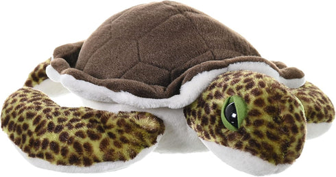 12 Inches Wild Republic Sea Turtle Plush, Stuffed Animal, Plush Toy, Gifts for Kids, Cuddlekins , Green