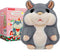 Talking Hamster Toy for Toddlers, Repeats What You Say, Birthday Gifts Ideas for Kids, Christmas Stocking Stuffers, Gray