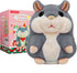 Talking Hamster Toy for Toddlers, Repeats What You Say, Birthday Gifts Ideas for Kids, Christmas Stocking Stuffers, Gray