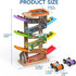 Playsets 6 2 3 Wooden Race Track Car Ramp Racer Toy for Tollders, Dinosaur Car Ramp Toy Vehicle with Mini Cars - Fine