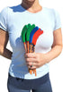 Hockey Stick Pencils (9") with Colorful Top Rubber Blade Erasers, Bulk Party Favor, Goodie Bag (48 Pack)