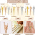 9pcs Cribbage Board Pegs, Metal Cribbage Pegs Funny Finger Pegs Gesture Cribbage Pegs Cribbage Board Game Accessories for Friends and Family (3 Colors)