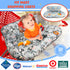 Shopping Cart Cover for Baby, Waterproof Restaurant High Chair Cover - Double Sided Grocery Cart Cover for Baby Boy