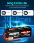 HOOVO 11.1V 3S Lipo Battery 5200mAh 80C Hard Case with EC3 Connector for RC Car Boat Truck Heli