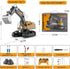 KASQERT 1:14 Boys,14 6 7 8 9 10 11 12 Remote Control Excavator Toys for Channel RC Digger Construction Toys