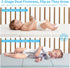 PlentiVive Pack 38x26 Pack Trifold and Play Mattress - Dual Sided N Play Mattress Pad (Firm for Baby, Soft