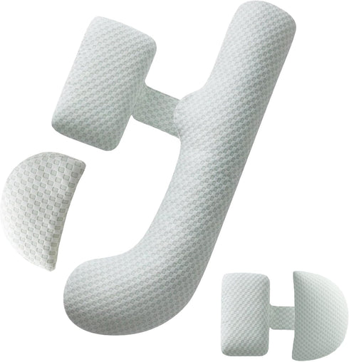 Pregnancy Pillow, SEEDNUR Full Body Maternity Pillow Support for Back, Legs, Belly,