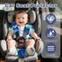 TANOFAR Infant Car Seat Protector for Potty Training with Strap Cover, Waterproof Car Seat Liner with Anti-Slip Backing