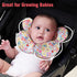 KAKIBLIN Baby Neck Pillow, Upgraded Baby Support Pillow,Baby Neck Support Pillow for Carseat, Newborn Neck Support