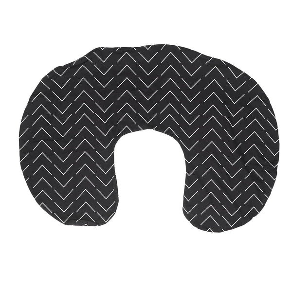Yosoo Classic Black Print U Shape Breastfeeding Pillow Cover, Washable Nursing Pillowcase