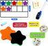 LOOIKOOS Magnetic Ten-Frame Set – Math Manipulative EVA Number Counting Games – Montessori Educational Toy Gift