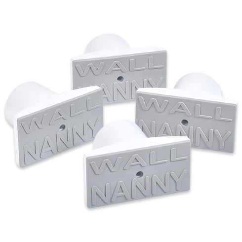 Wall Nanny Extender, 4 Inch Baby Gate Extension Guard, Protects Walls, for Child Pet Gate, 4 Pack