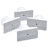 Wall Nanny Extender, 4 Inch Baby Gate Extension Guard, Protects Walls, for Child Pet Gate, 4 Pack