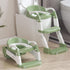 MantisFist 2-in-1 Toddler Potty Training Toilet Seat with Step Stool Ladder Adjustable Height