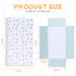 3 Set Set Haleeone Piece Baby Crib Bedding Includes Soft Crib Fitted Sheet, Comforter and Skirt, Crib Nursery Bed Decor