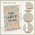 Aisharery 117 52 24 1 40 Pcs Baby Shower Blocks to Decorate Game Kit Includes Wooden Blocks Markers Game Sign Templates