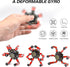 4 PCS Fidget Spinner Sensory Toys - Creative Top Spinning Stress Relief Hand Toy for Adults and Kids