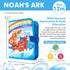 1-3 1 hahaland Noah's Ark Toy Busy Book for Toddlers - Baptism Gifts for Boys Girls - Montessori Toys for Year Old