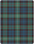Emelivor Plaid Tartan Green Baby Crib Sheets for Boys Girls Breathable Nursery Sheet Fits Standard Crib Mattress