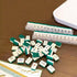 Larcele Micro Building Blocks Set, DIY Mini 3D Building Toy Bricks, 498 Pieces KLJM-09 (Mahjong)