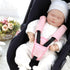 3 Car Seat Straps Pads for Baby Girls Pieces,Super Soft Car Seat Strap Covers Kids,Man Fai Sky Infant Carseat Shoulder