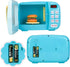 Set 6 3 Microwave Kitchen Play with Light Sound for Kids with Pretend Fake Food and Color DIY Play-Dough Clay Great