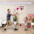 Mini Indoor Basketball Hoop with LED Light & Electronic Scoreboard, Over The Door Unicorn Toy Gifts for Kids
