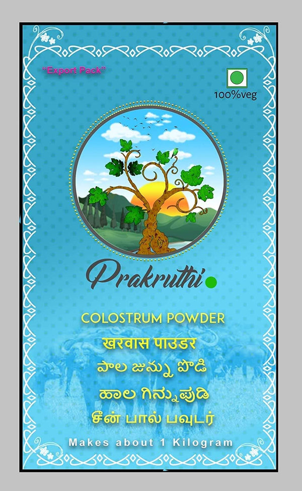 Prakruthi Colostrum Milk Junnu Powder Pack of 3