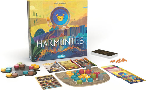 Harmonies Board Game - Create Oneiric Landscapes! Strategic Gameplay for Kids & Adults, Ages 10+, 1-4 Players
