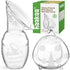 haakaa Manual Breast Pump for Breastfeeding 4oz/100ml and Ladybug Milk Collector 2.5oz/75ml