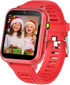 Cosjoype Kids Smart Watch Gift for Girls Age 6-12, 24 Puzzle Games, HD Touch Screen, Music Player, Pedometer