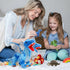 5 Set, Mommy 4 20 inch, Tezituor Double Headed Dragon Stuffed Animal with Wings, PCs Stuffed Dinosaur Plush Toys Dragon