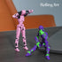 Rolling Art Set, 13 Packaging, Action Figure Model Action Figure Multi-Jointed Movable,Gift Box a Great for Loved Ones