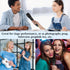 NUOBESTY Fake Microphone for Kids, Pretend Play Microphone Toys for Halloween Birthday Party Favors