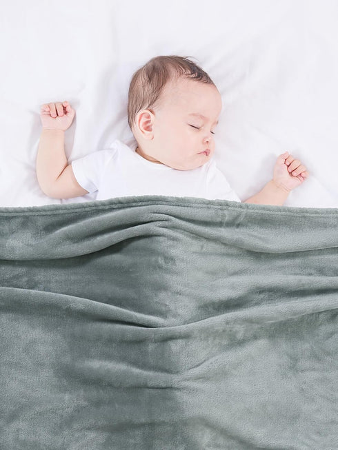 30x40 Inches TILLYOU Baby Fleece Blanket Soft and Warm Baby Blankets for Boys and Girls Blanket for Toddler Infant