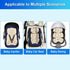 0-3 Infant Car Seat Insert Breathable Head Support for Newborn to Toddler Years, Soft Non-Sticky Baby Car Seat Cushion
