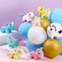 24 Pcs Mini Plush Unicorn Toys Bulk Stuffed DIY Keychain Cotton Unicorn Plush Keychain Small Stuffed Animal for
